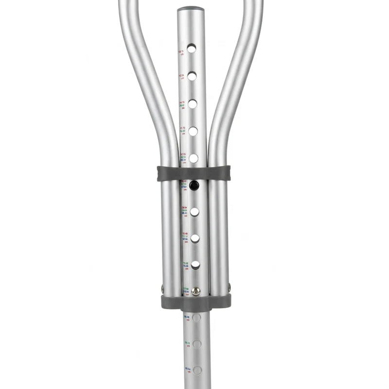 Stampella Ascellare Regolabile in altezza - Sistema Quick Release - Dispositivo Medico Professionale