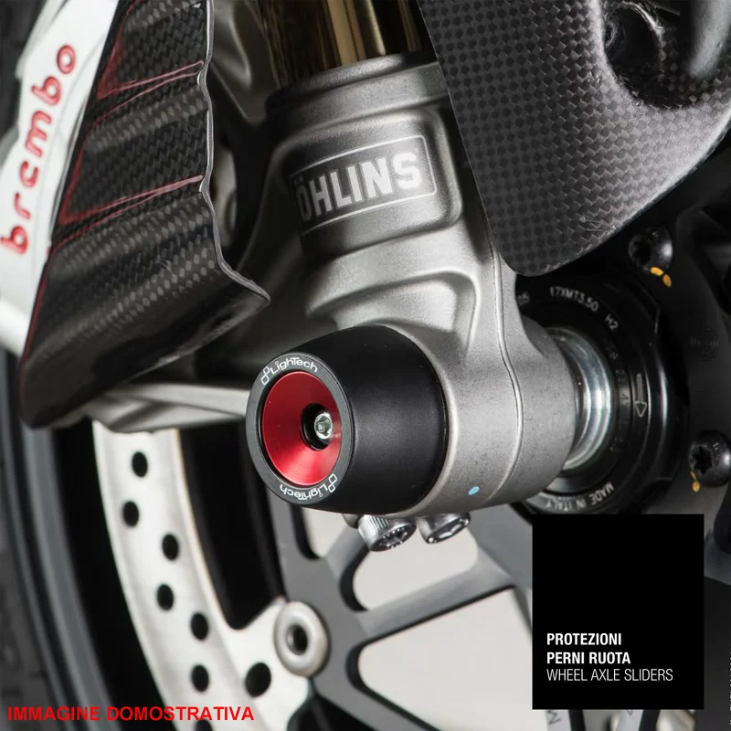 Kit Protezioni Perno Ruota per GSX-S