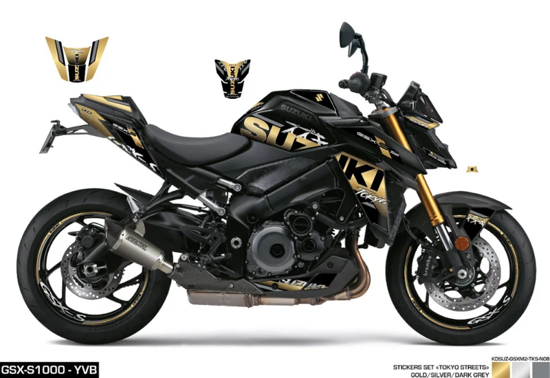 Kit Adesivi Tokyo Streets GSX-S1000