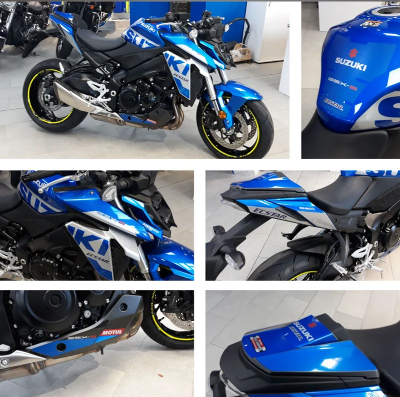 Kit Adesivi Team Suzuki Ecstar MotoGP GSX-S1000 Blu