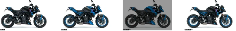 SET Adesivi GSX-8S Team Suzuki v2