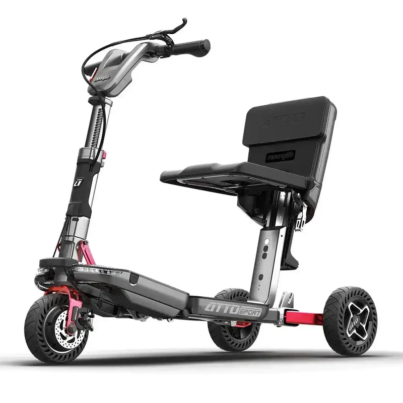 ATTO SPORT: scooter elettrico pieghevole consigliato per anziani e disabili