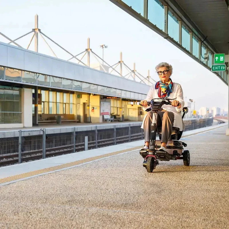 ATTO SPORT MAX: scooter elettrico pieghevole consigliato per anziani e disabili