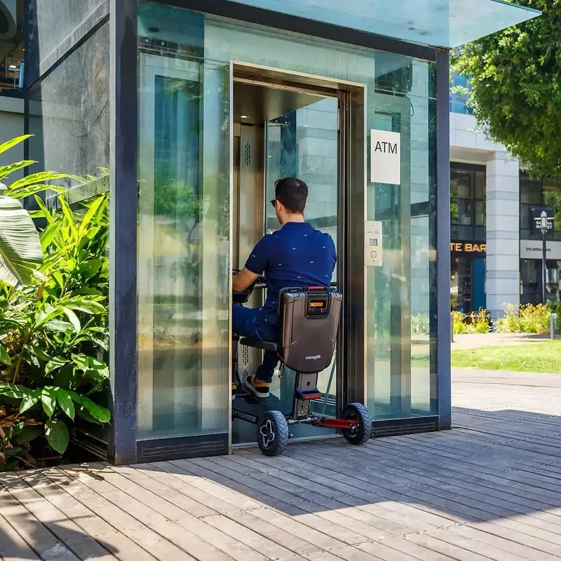 ATTO SPORT MAX: scooter elettrico pieghevole consigliato per anziani e disabili