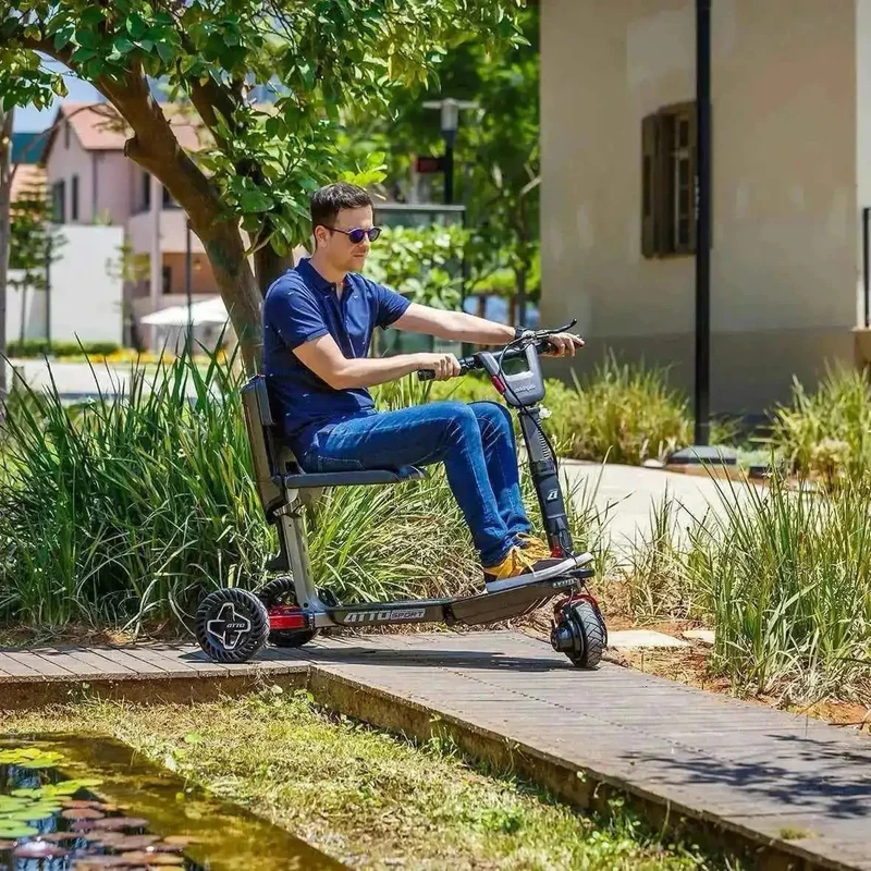 ATTO SPORT MAX: scooter elettrico pieghevole consigliato per anziani e disabili