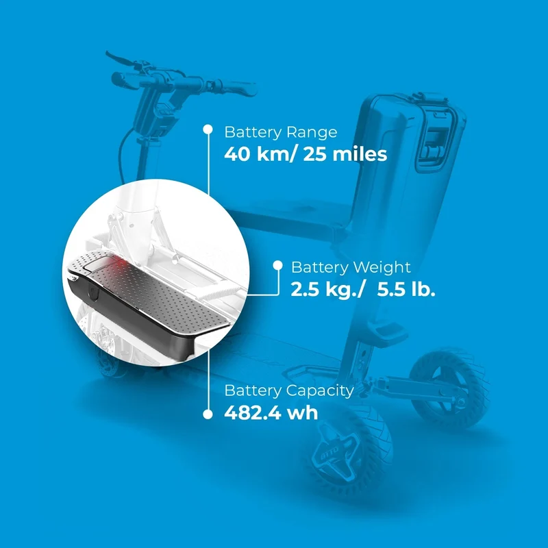 Batteria XL (autonomia fino a 40 km)