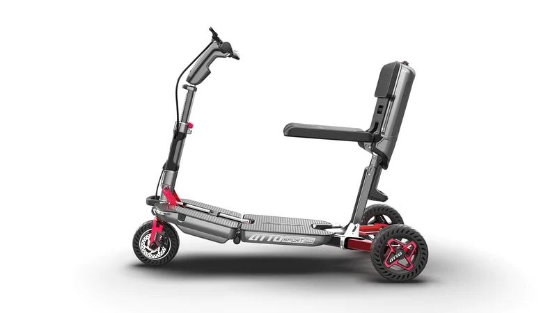ATTO SPORT MAX: scooter elettrico pieghevole consigliato per anziani e disabili