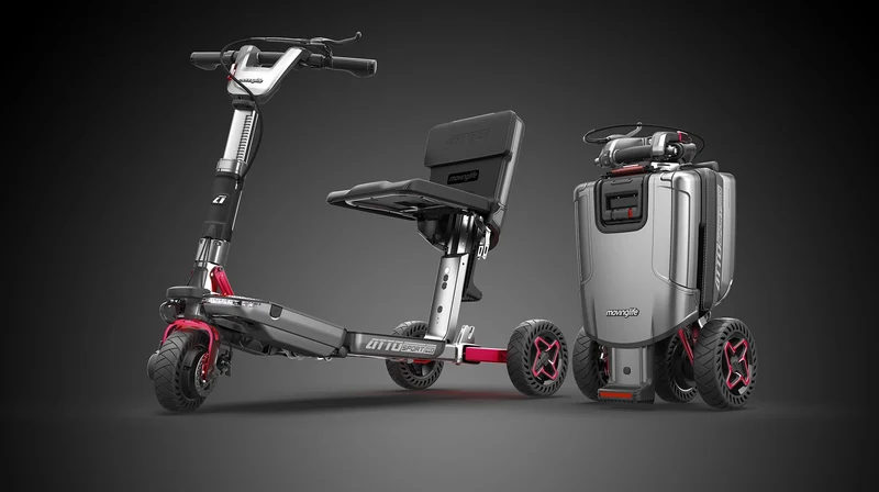 ATTO SPORT MAX: scooter elettrico pieghevole consigliato per anziani e disabili