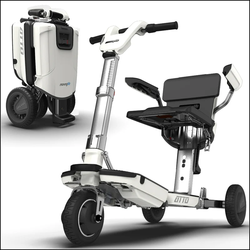 ATTO: scooter elettrico pieghevole consigliato per anziani e disabili
