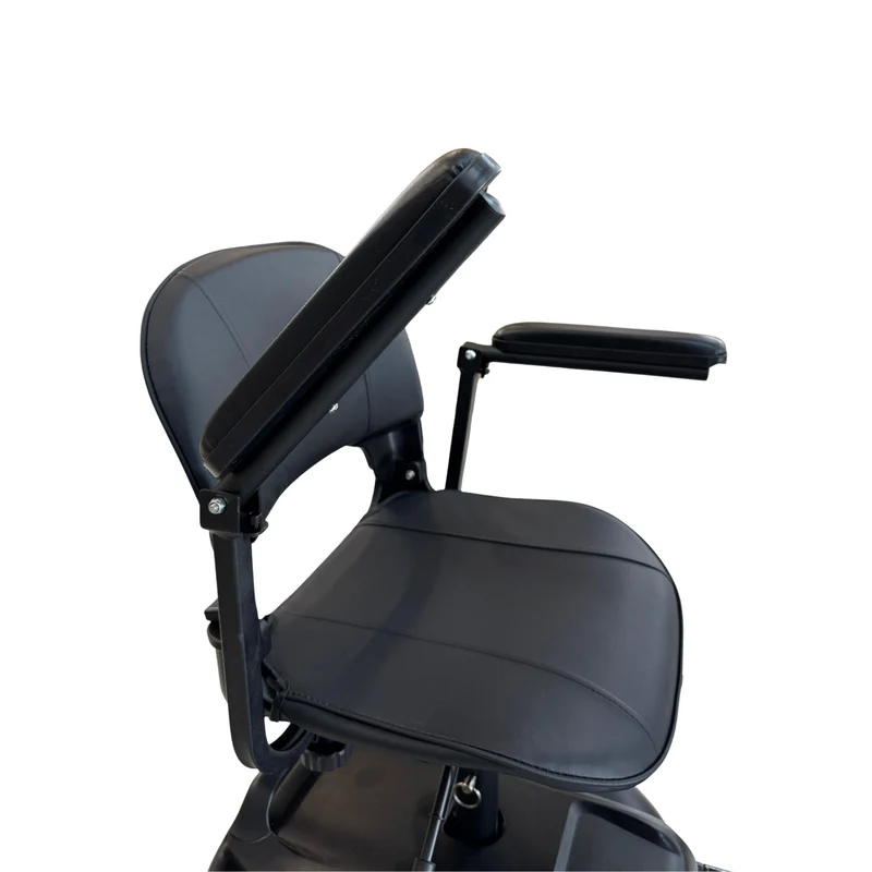 Scooter Elettrico Smontabile per Anziani e Disabili – Sedile Girevole 360°, Braccioli Ribaltabili e Presa USB - Dispositivo Medico Classe 1