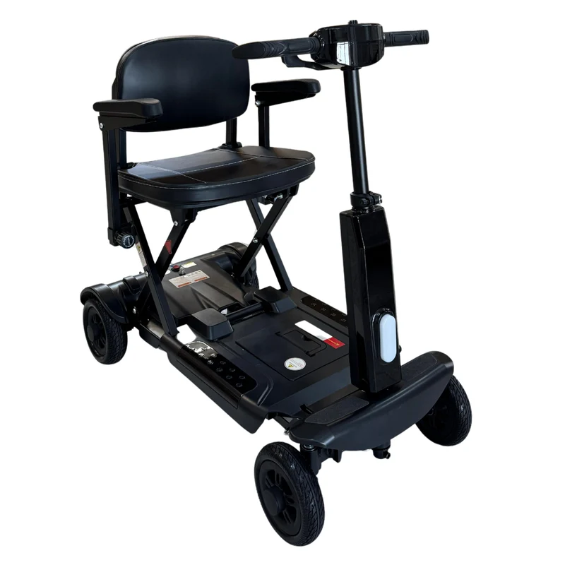 Scooter Elettrico per Anziani e Disabili Pieghevole - Leggero e Trasportabile ovunque - Portata 120 kg
