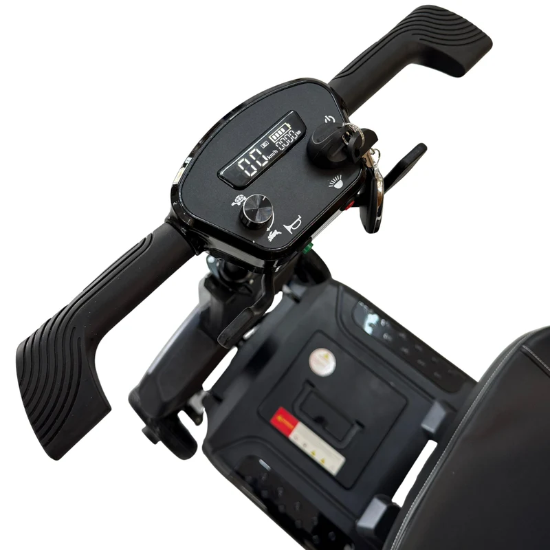 Scooter Elettrico per Anziani e Disabili Pieghevole - Leggero e Trasportabile ovunque - Portata 120 kg