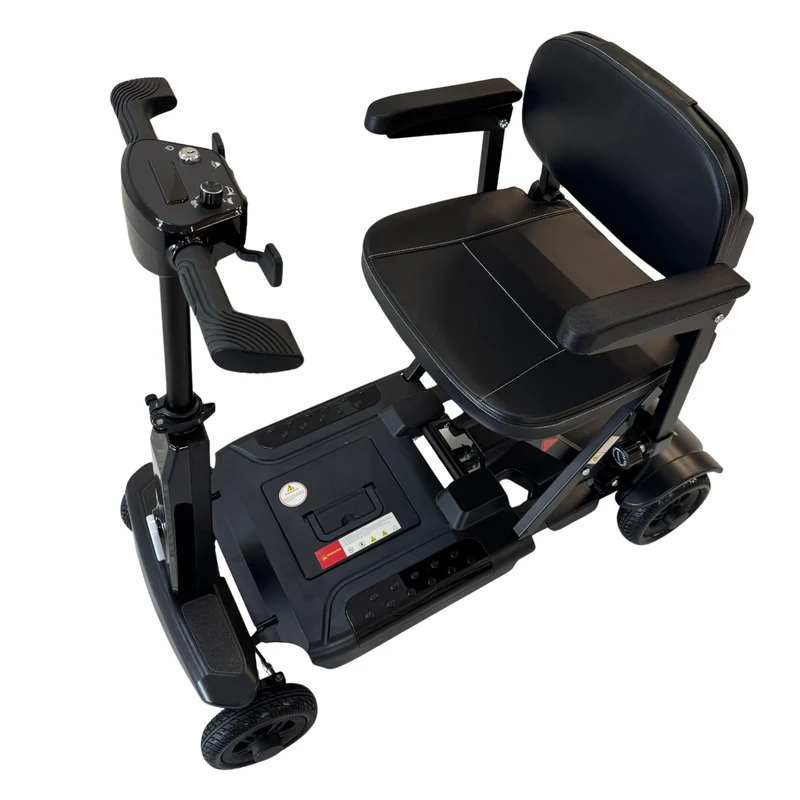 Scooter Elettrico per Anziani e Disabili Pieghevole - Leggero e Trasportabile ovunque - Portata 120 kg