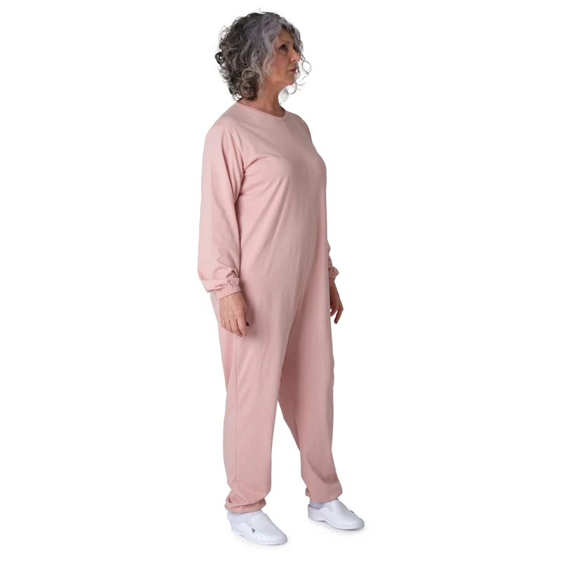 Pigiama Sanitario Girocollo Zip in 100% Cotone Manica Lunga e Pantalone Lungo - 9015/1 ML PL