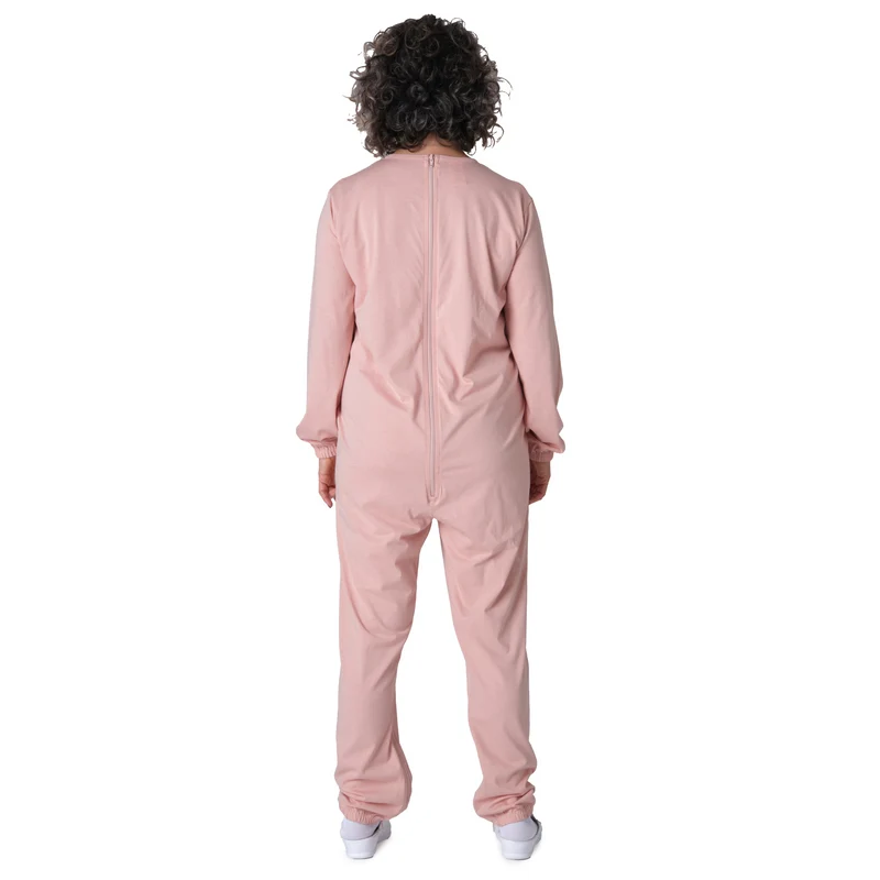 Pigiama Sanitario Girocollo Zip in 100% Cotone Manica Lunga e Pantalone Lungo - 9015/1 ML PL