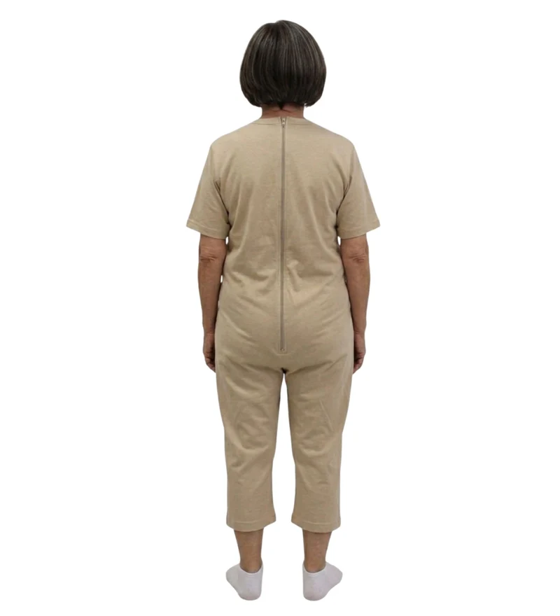 Pigiama Sanitario Girocollo in 100% Cotone Manica Corta e Pantalone Corto - 9015/5 MC PC