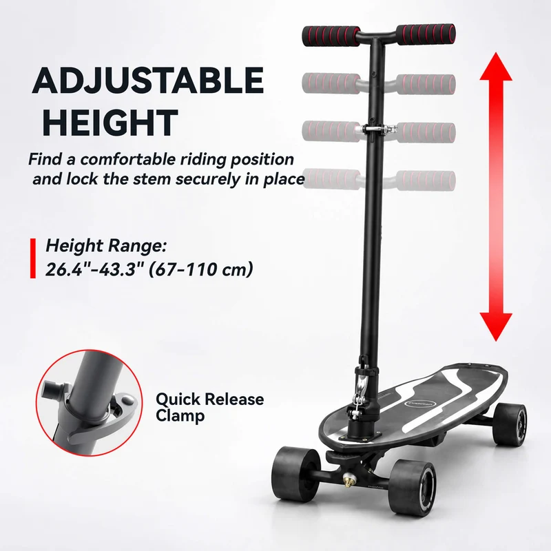 ELECTRIC SKATEBOARD HANDRAIL KIT (NEW)