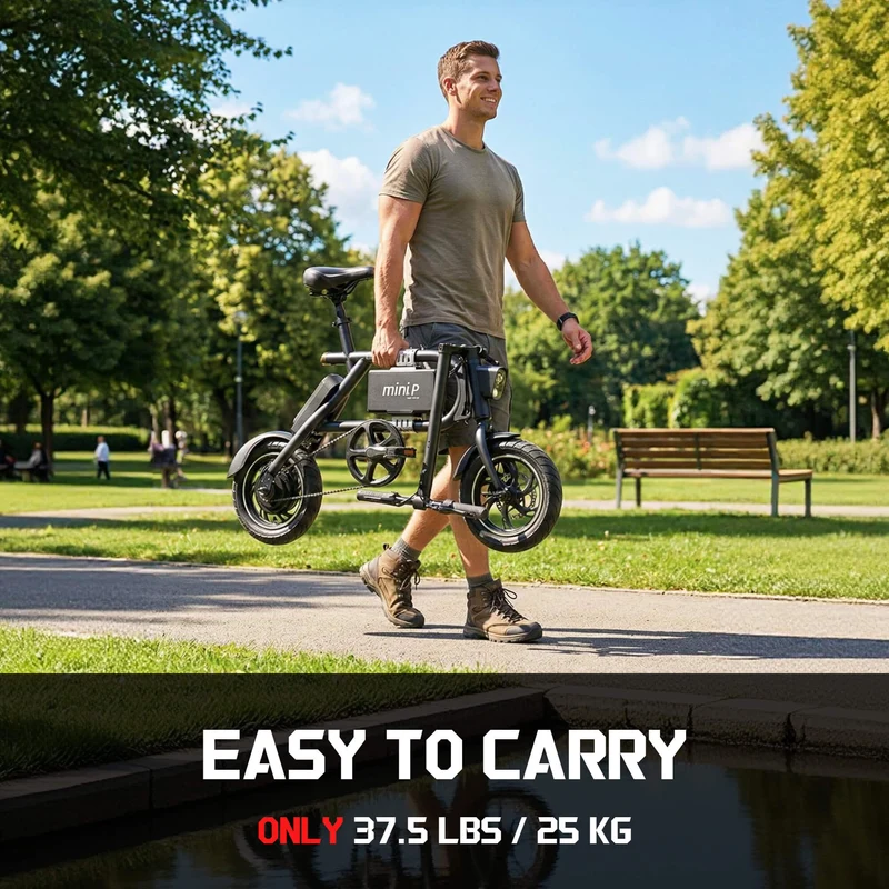 MAXFIND MINI P (NEW) FOLDING ELECTRIC BIKE