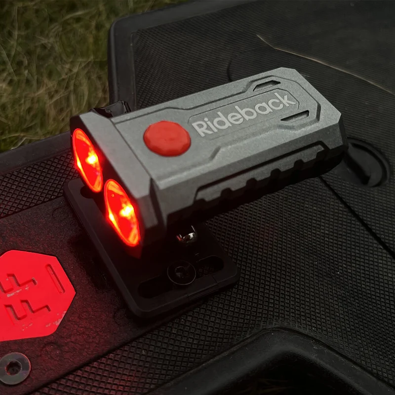 RIDEBACK DUAL HEAD CYCLING LIGHT