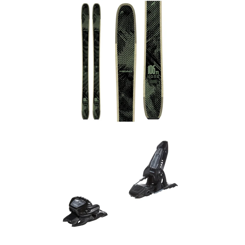 Head Kore 106 Ti Skis 2027 + Marker Griffon 13 ID Ski Bindings