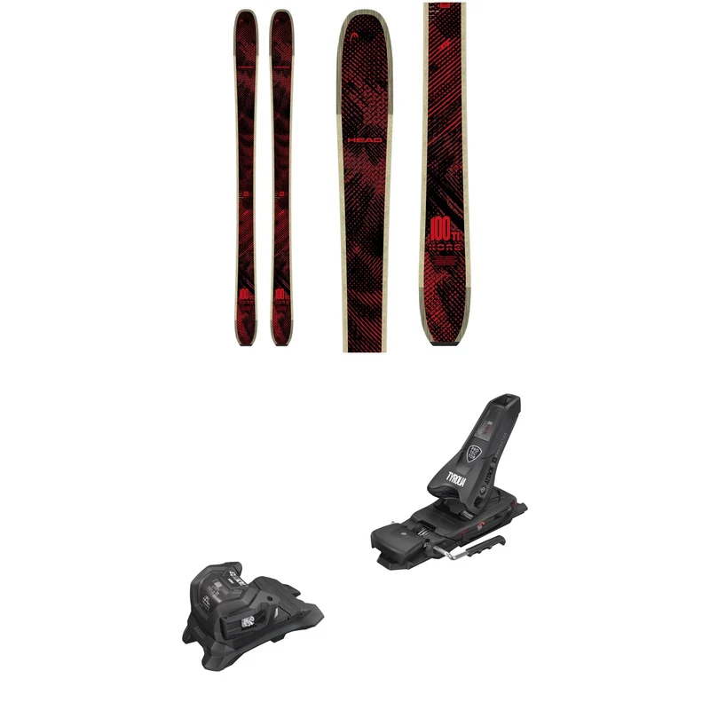 Head Kore 100 Ti Skis + Tyrolia Protector Attack LYT 13 GW Ski Bindings 2027