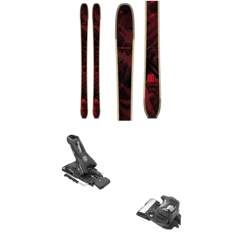 Head Kore 100 Ti Skis + Tyrolia Protector + Attack 14 GW Ski Bindings 2027