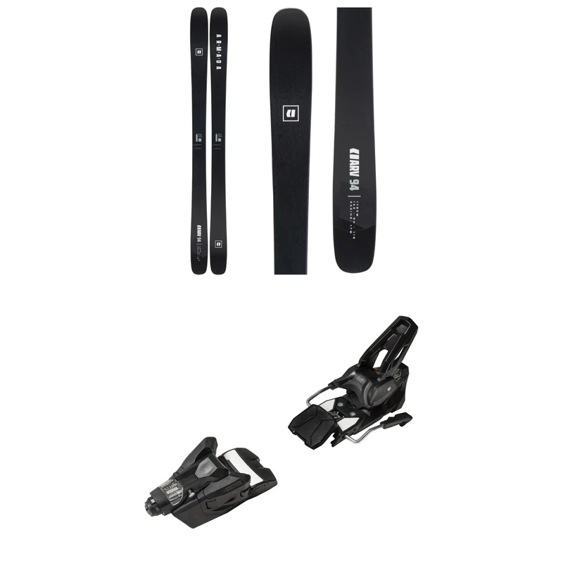 Armada ARV 94 Black Edition Skis + Strive 14 GW Ski Bindings 2027