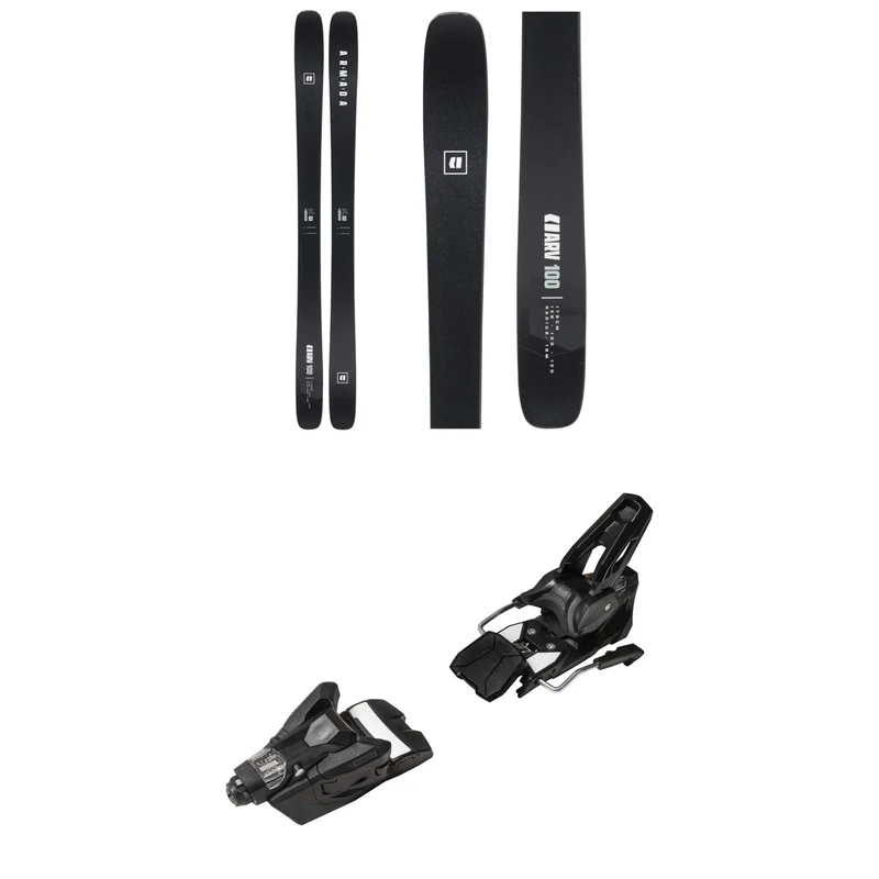 Armada ARV 100 Black Edition Skis + Strive 14 GW Ski Bindings 2027
