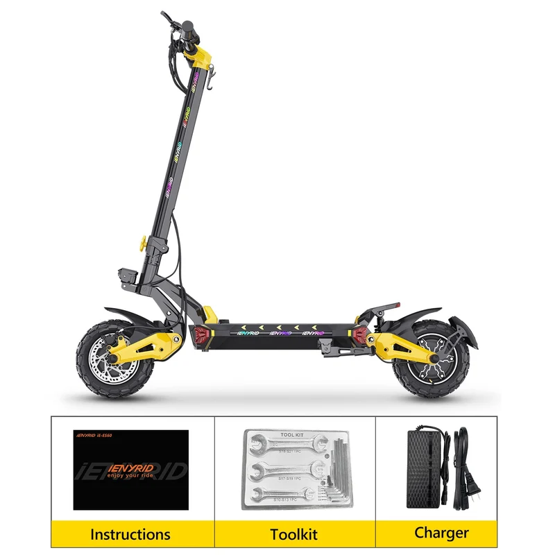 iENYRID ES60 Trottinette électrique puissante à double moteur