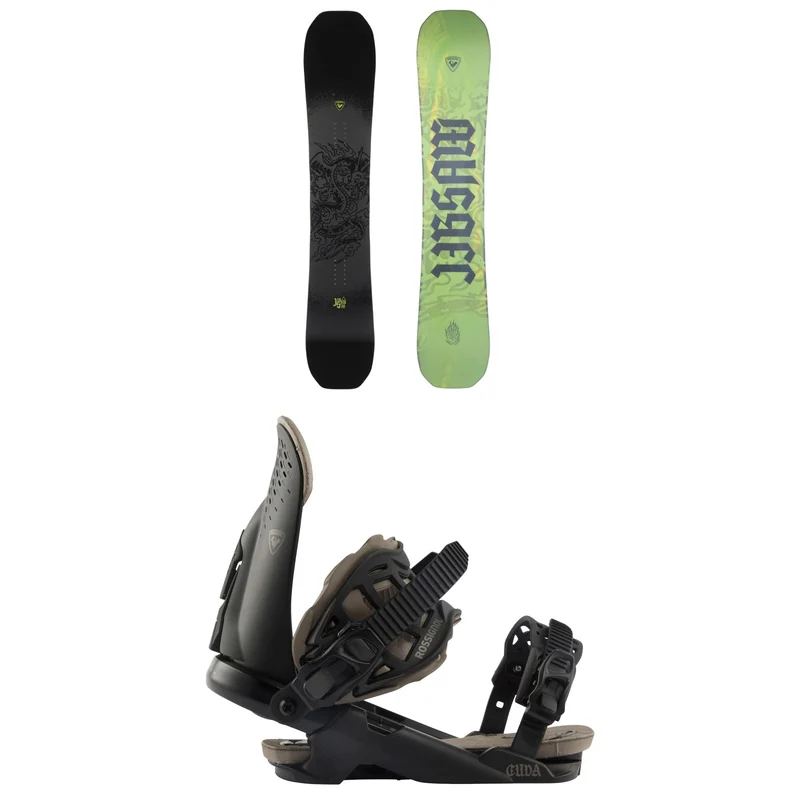 Rossignol Jibsaw Snowboard + Cuda Snowboard Bindings 2027