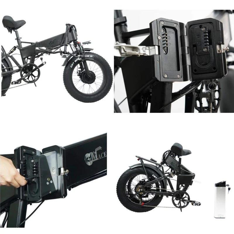 Bicicletta elettrica pieghevole CMACEWHEEL RX20 17Ah versione 2026