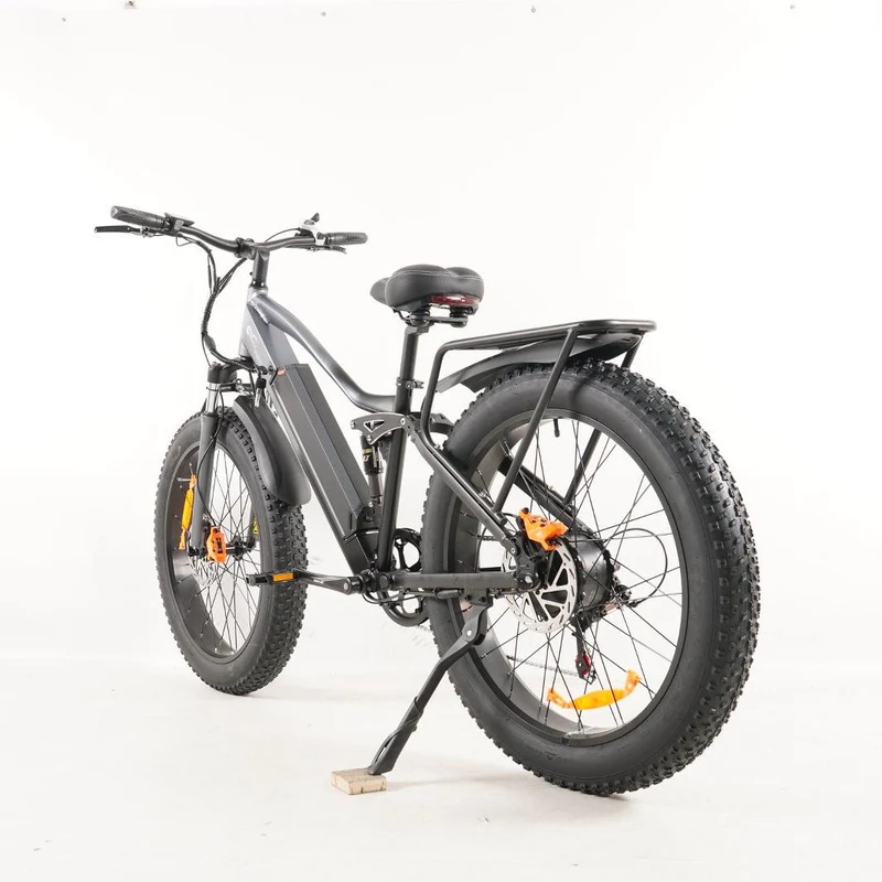 CMACEWHEEL TP26 Bicicletta elettrica 750w Mountain E-bike da uomo TP26 pollici Fat Tire Bicicletta elettrica Motoslitta 48V18AH Batteria al litio Bici elettrica