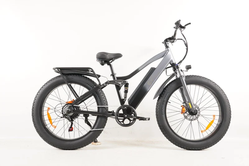 CMACEWHEEL TP26 Bicicletta elettrica 750w Mountain E-bike da uomo TP26 pollici Fat Tire Bicicletta elettrica Motoslitta 48V18AH Batteria al litio Bici elettrica