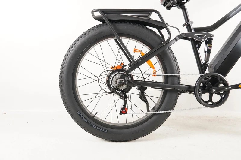 CMACEWHEEL TP26 Bicicletta elettrica 750w Mountain E-bike da uomo TP26 pollici Fat Tire Bicicletta elettrica Motoslitta 48V18AH Batteria al litio Bici elettrica