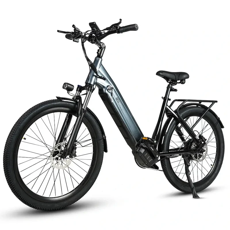 CMACEWHEEL L26 Ciclomotore Pendolare E bicicletta | Passo potente da 26 pollici attraverso la bici elettrica