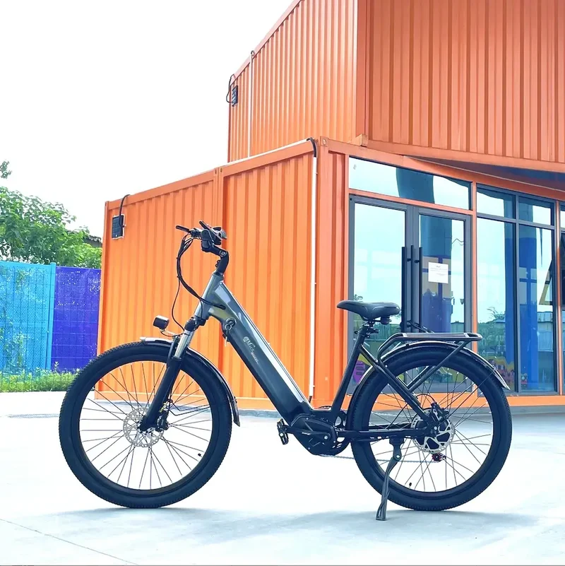 CMACEWHEEL L26 Ciclomotore Pendolare E bicicletta | Passo potente da 26 pollici attraverso la bici elettrica