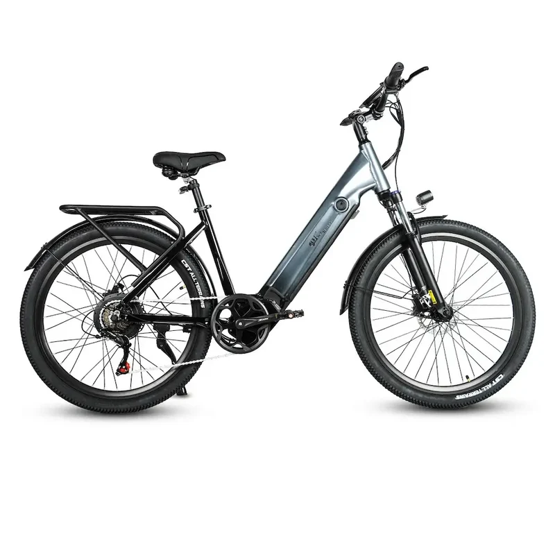 CMACEWHEEL L26 Ciclomotore Pendolare E bicicletta | Passo potente da 26 pollici attraverso la bici elettrica