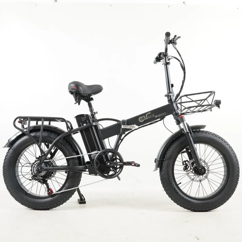 CMACEWHEEL GW20 750W 48V Bici elettrica 20 pollici 4.0 Fat Tire Biciclette elettriche 18Ah Batteria al litio Bici elettrica Pieghevole Mountain Bike
