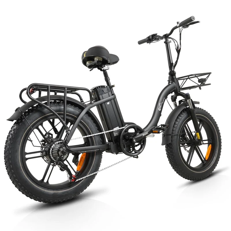 CMACEWHEEL Y20 Y20Pro 750W 20" Step-through Electric Fat Bike Batteria 48V 18Ah