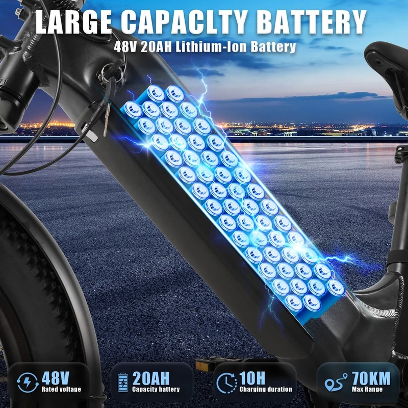 CMACEWHEEL HQ20 | Bicicletta elettrica per pendolari
