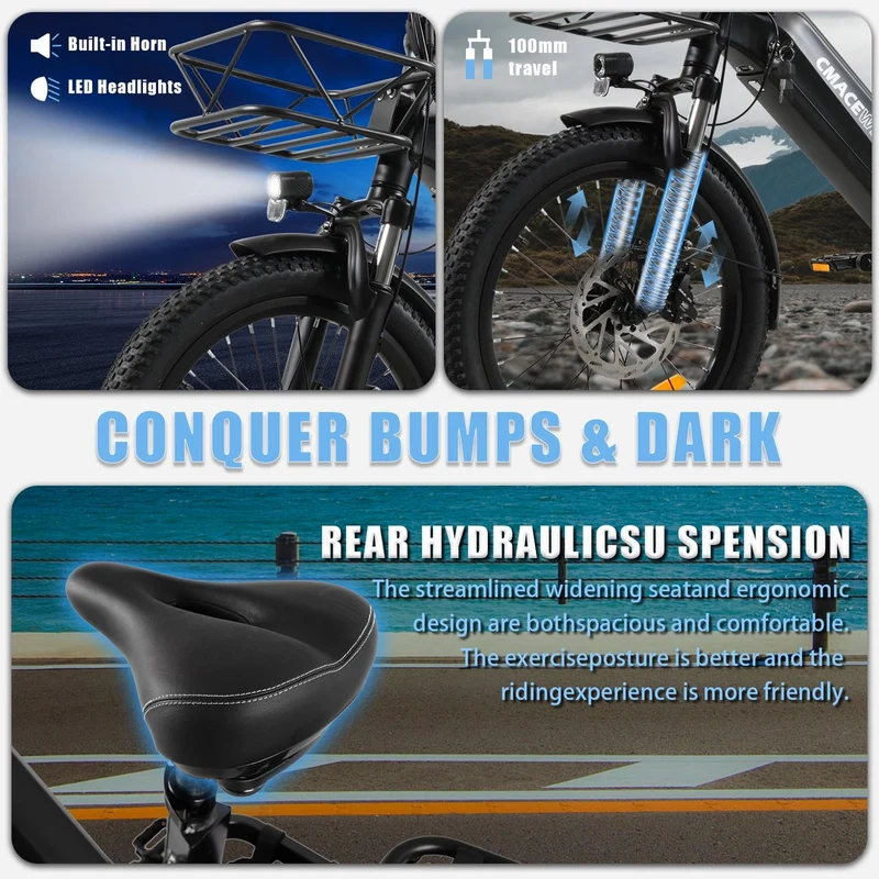 CMACEWHEEL HQ20 | Bicicletta elettrica per pendolari