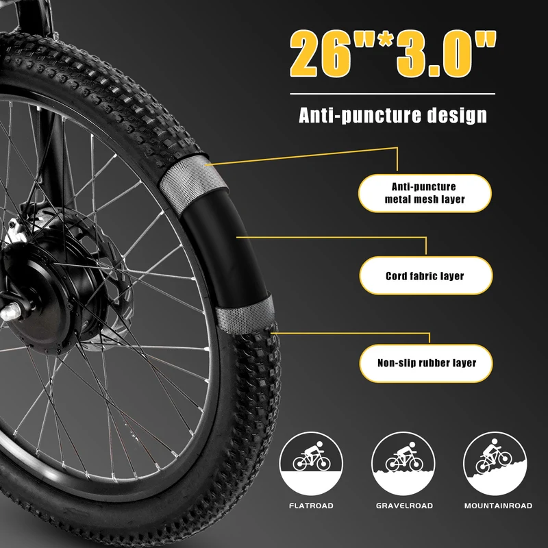 CMACEWHEEL AL26MAX | Bicicletta elettrica per pendolari