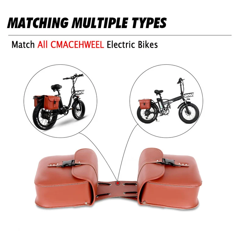 Parti della borsa del sedile posteriore del tail pack per bici elettriche CMACEWHEEL