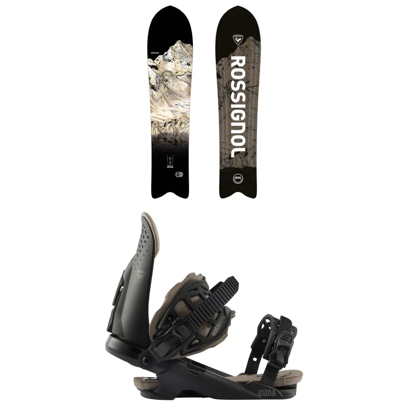 Rossignol XV Sushi Snowboard + Cuda Snowboard Bindings 2027
