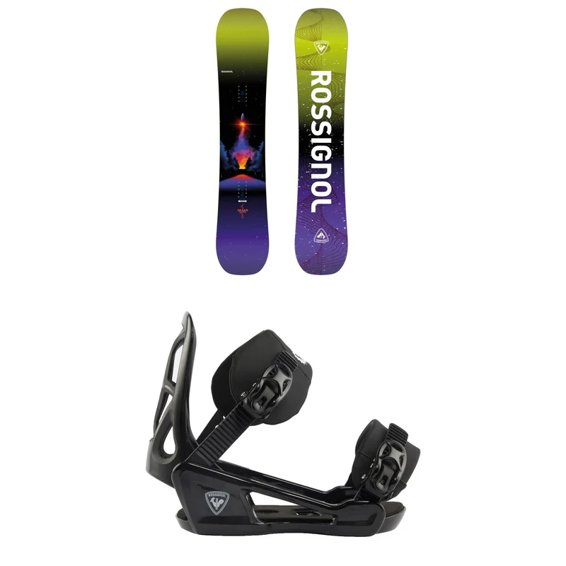 Rossignol Alias Snowboard + Rookie Snowboard Bindings - Kids 2027