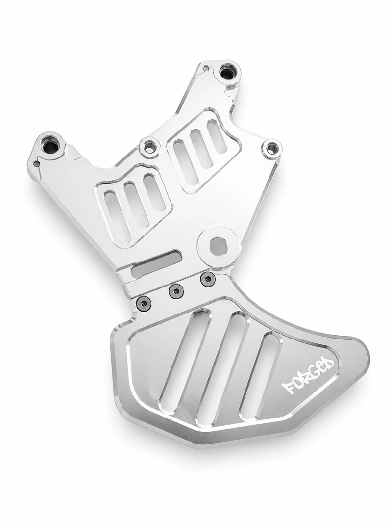 Upgraded Dual Caliper Mount + Rotor Guard for Sur Ron, Talaria & Segway | Heavy Duty Metal