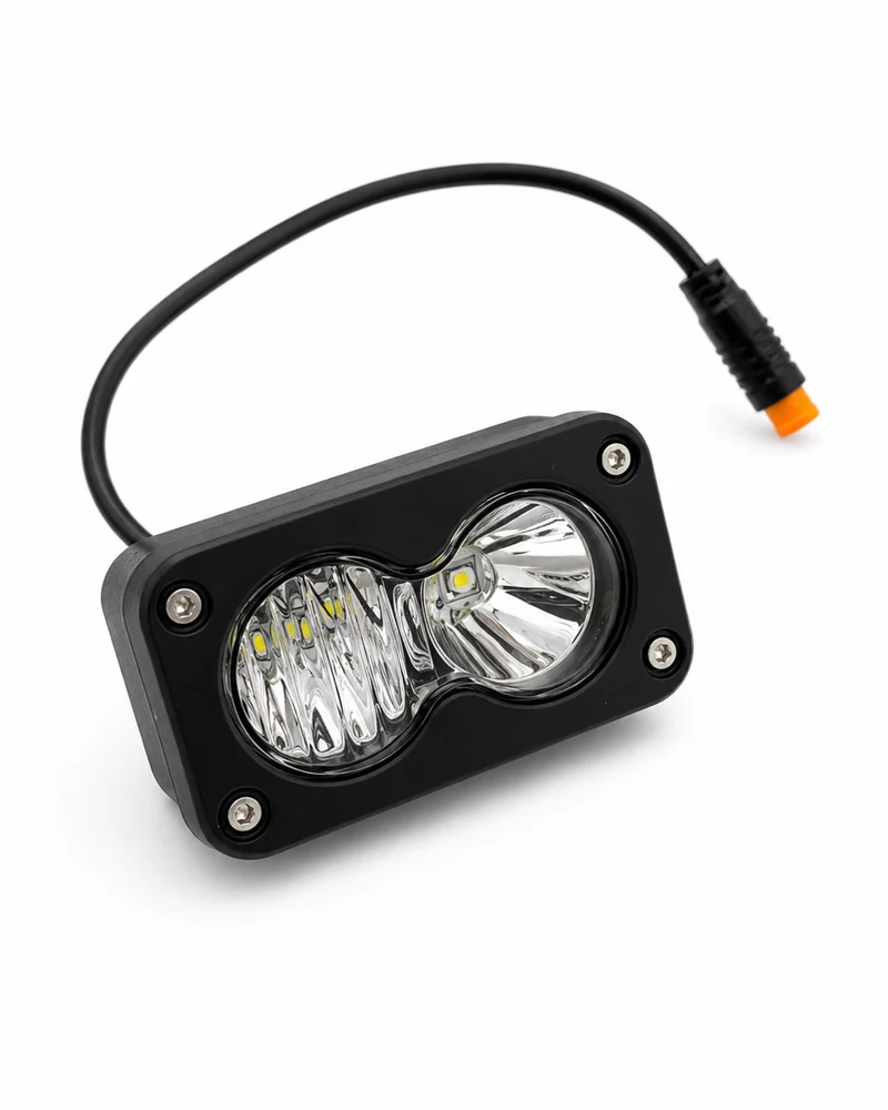 Baja Light (Plug & Play) | High-Power Waterproof E-Bike Headlight Kit (Ridstar Q20)