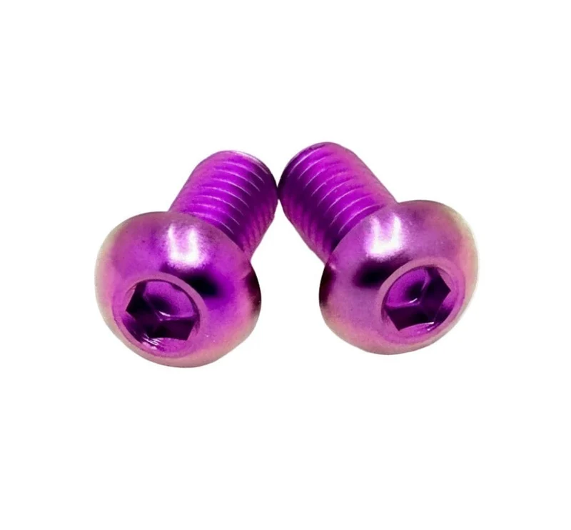 Battery Lock Titanium Bolts (set of 2)