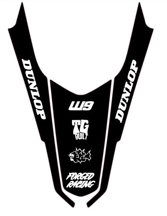 PRE DESIGNED Surron Ultra Bee Rear Fender Decals
