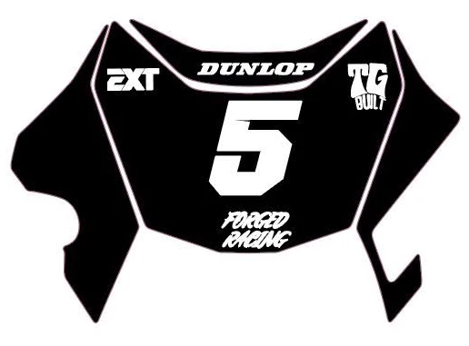 PRE DESIGNED Surron Ultra Bee Front Plate Decal